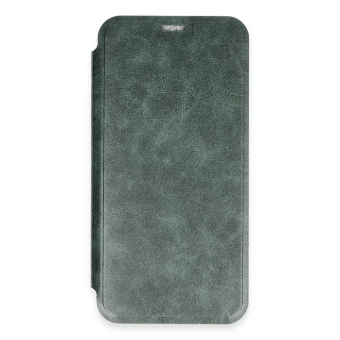 Newface Apple iPhone 16 Plus Kılıf Flip Cover - Koyu Yeşil