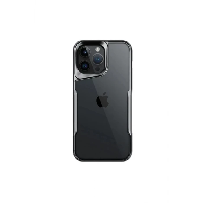 Newface Apple iPhone 16 Pro Kılıf Boyi Silikon Kapak - Titan Gri