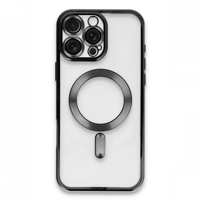 Newface Apple iPhone 16 Pro Kılıf Kross Magneticsafe Kapak - Siyah