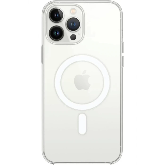 Newface Apple iPhone 16 Pro Kılıf Pc Real Magsafe Kapak - Şeffaf