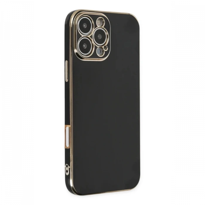 Newface Apple iPhone 16 Pro Kılıf Volet Silikon - Siyah