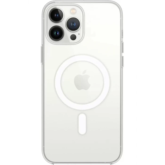 Newface Apple iPhone 16 Pro Max Kılıf Pc Real Magsafe Kapak - Şeffaf