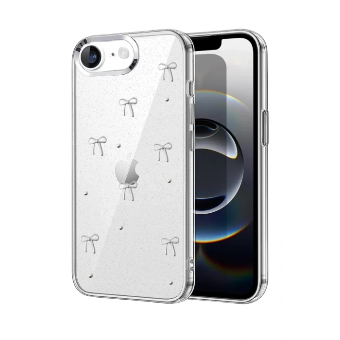 Newface Apple iPhone 16E Fiyonk Desenli Kapak - Desen 5