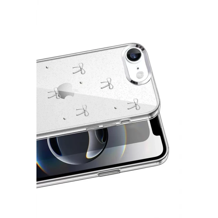 Newface Apple iPhone 16E Fiyonk Desenli Kapak - Desen 5