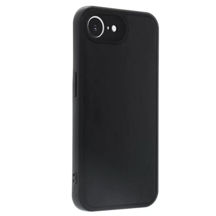 Newface Apple iPhone 16E Kılıf Aras Deri Kapak - Siyah