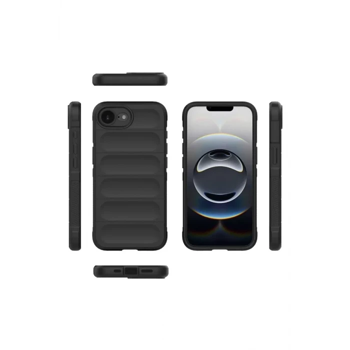 Newface Apple iPhone 16E Kılıf Optimum Silikon - Kırmızı