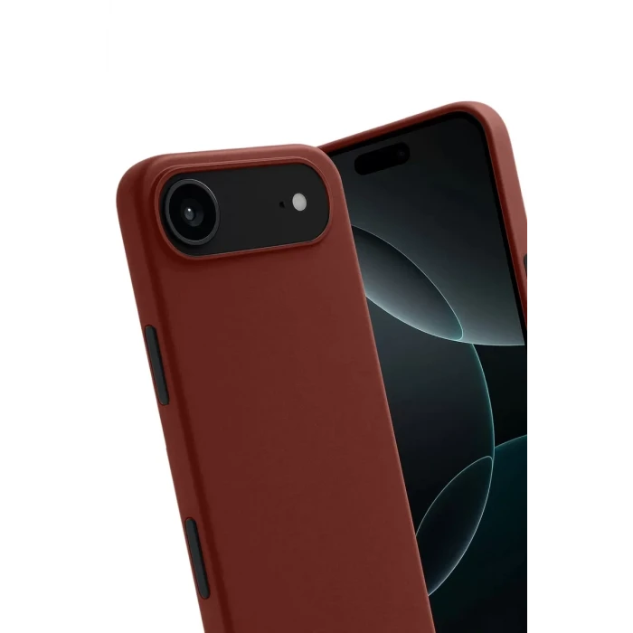 Newface Apple iPhone 17 Air First Silikon - Bordo