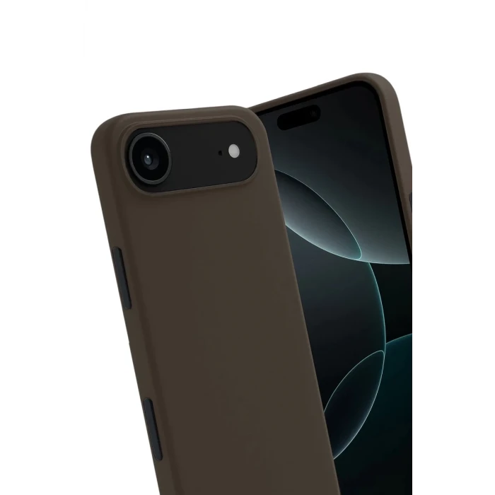 Newface Apple iPhone 17 Air First Silikon - Kahverengi