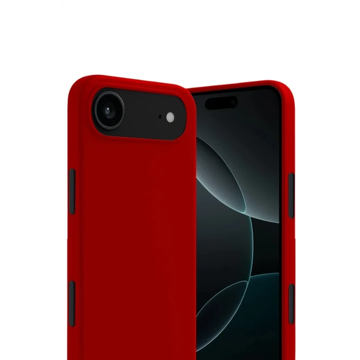 Newface Apple iPhone 17 Air First Silikon - Kırmızı