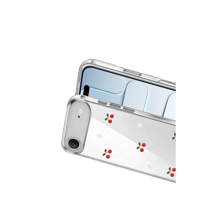Newface Apple iPhone 17 Air Fiyonk Desenli Kapak - Desen 9