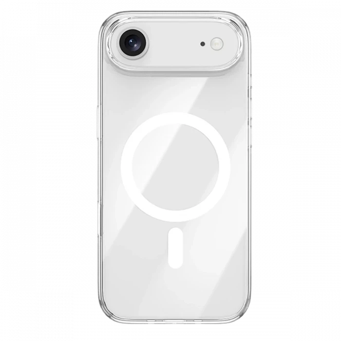 Newface Apple iPhone 17 Air Kılıf Pc Real Magsafe Kapak - Şeffaf