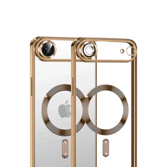 Newface Apple iPhone 17 Air Kross Magneticsafe Kapak - Çöl Titanyum