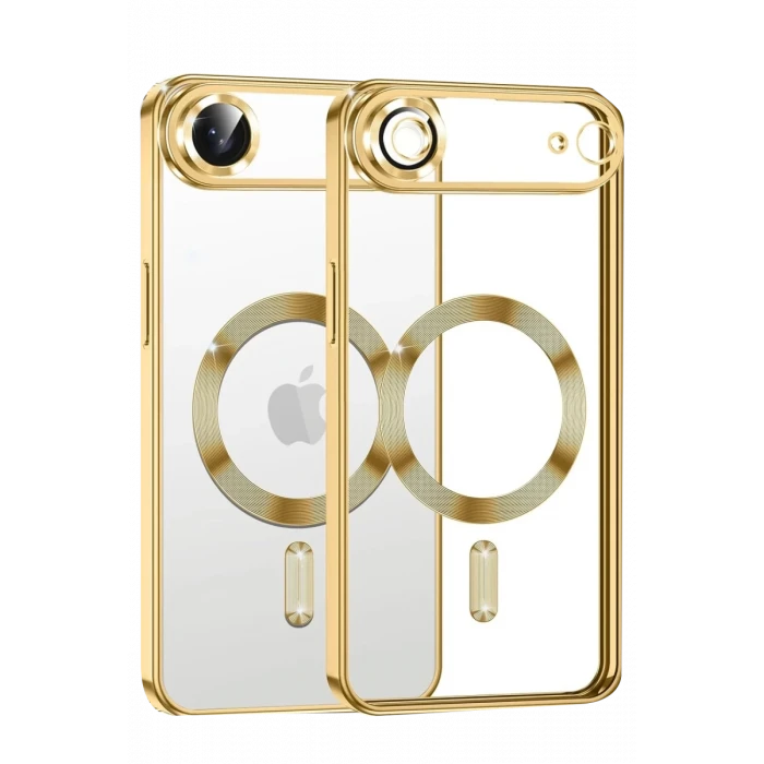 Newface Apple iPhone 17 Air Kross Magneticsafe Kapak - Gold