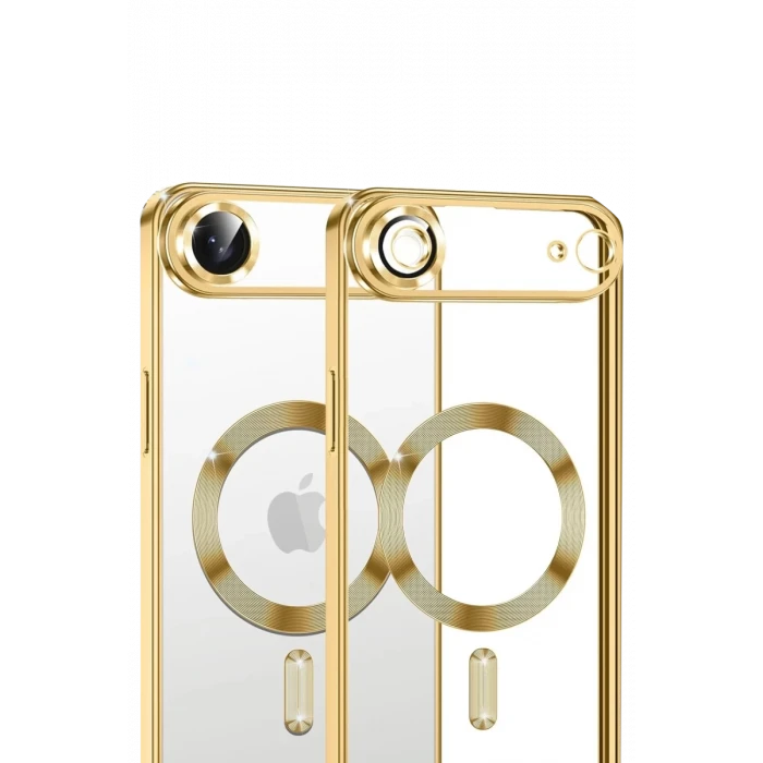 Newface Apple iPhone 17 Air Kross Magneticsafe Kapak - Gold
