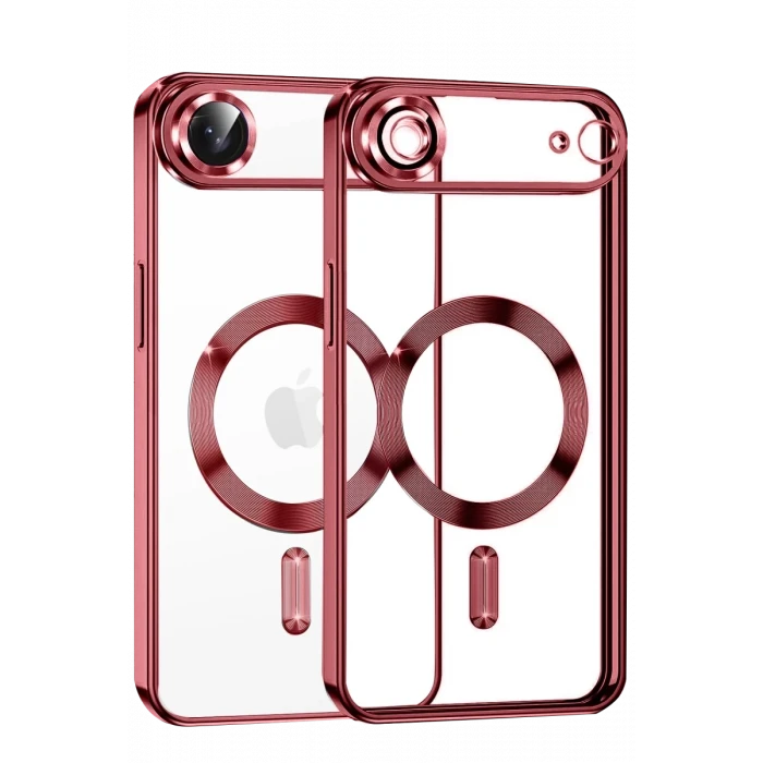 Newface Apple iPhone 17 Air Kross Magneticsafe Kapak - Kırmızı