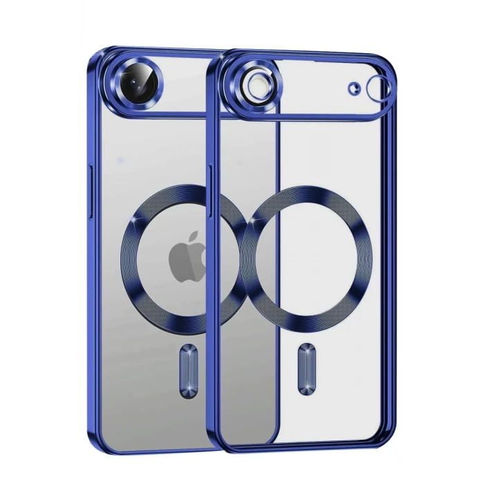Newface Apple iPhone 17 Air Kross Magneticsafe Kapak - Lacivert
