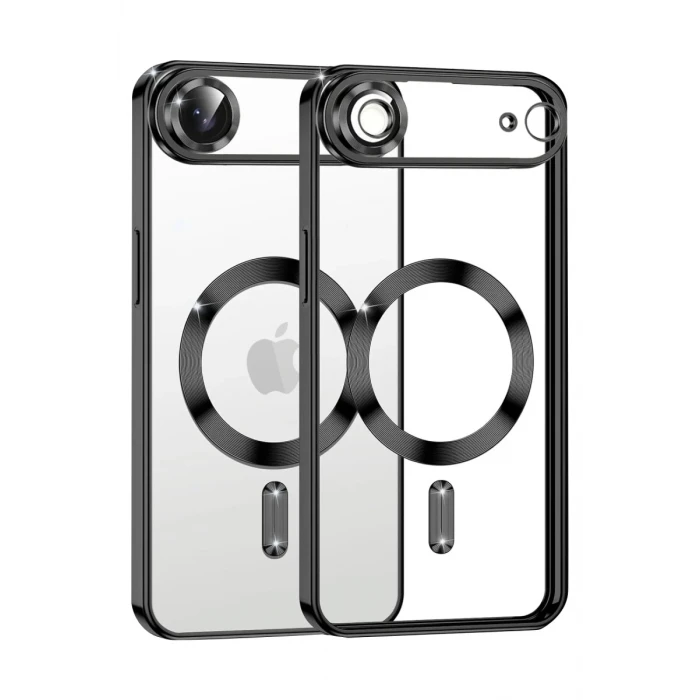 Newface Apple iPhone 17 Air Kross Magneticsafe Kapak - Siyah