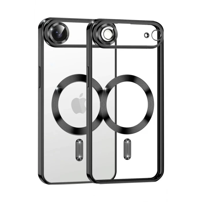 Newface Apple iPhone 17 Air Kross Magneticsafe Kapak - Siyah