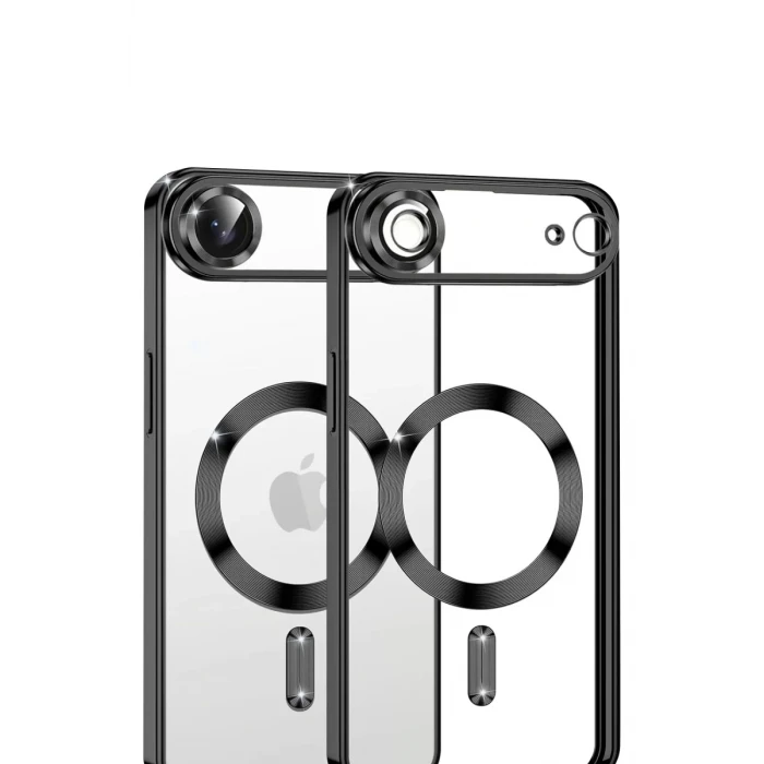 Newface Apple iPhone 17 Air Kross Magneticsafe Kapak - Siyah