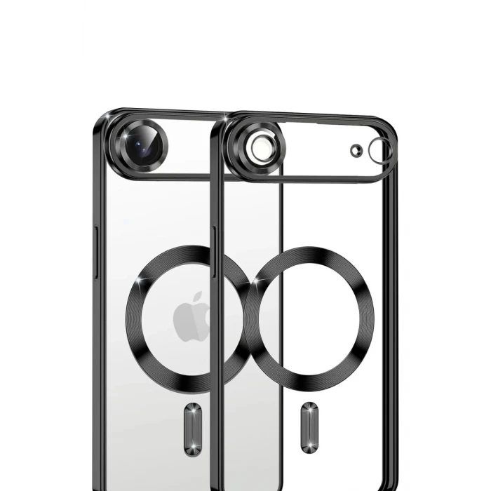 Newface Apple iPhone 17 Air Kross Magneticsafe Kapak - Siyah