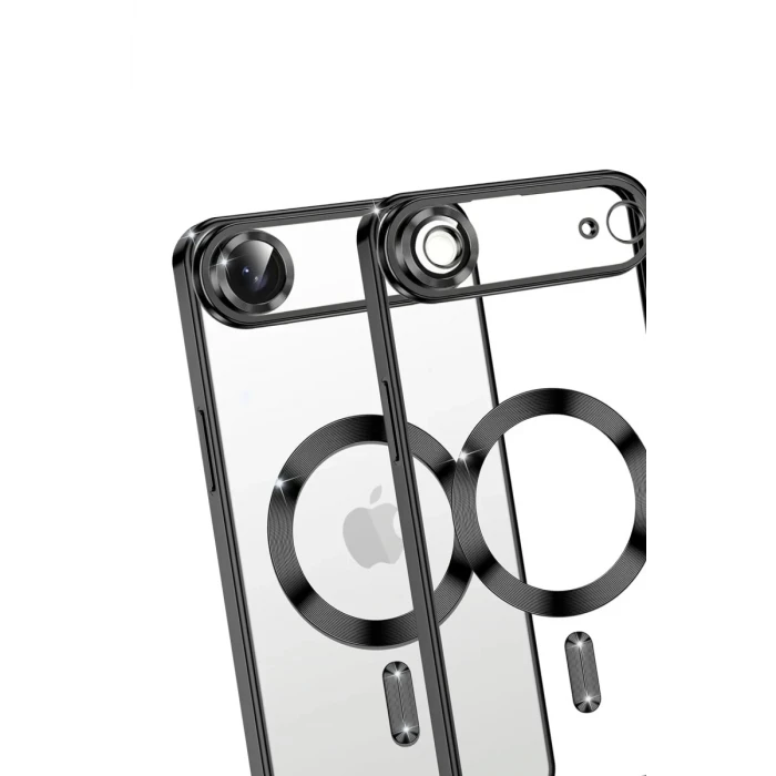 Newface Apple iPhone 17 Air Kross Magneticsafe Kapak - Siyah