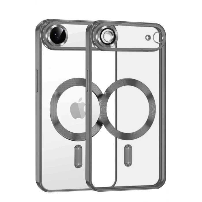 Newface Apple iPhone 17 Air Kross Magneticsafe Kapak - Titan Gri