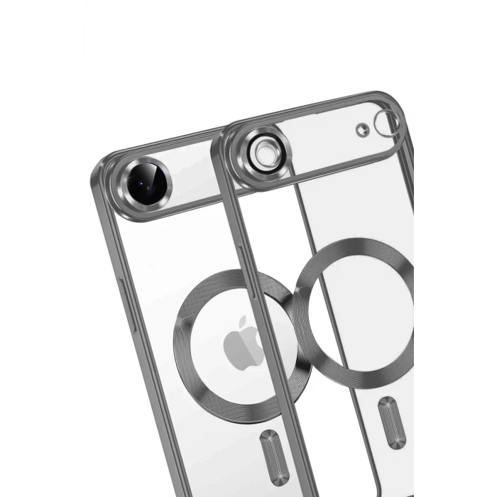Newface Apple iPhone 17 Air Kross Magneticsafe Kapak - Titan Gri