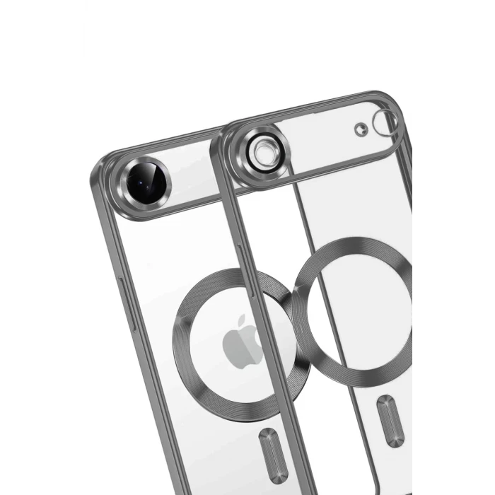 Newface Apple iPhone 17 Air Kross Magneticsafe Kapak - Titan Gri
