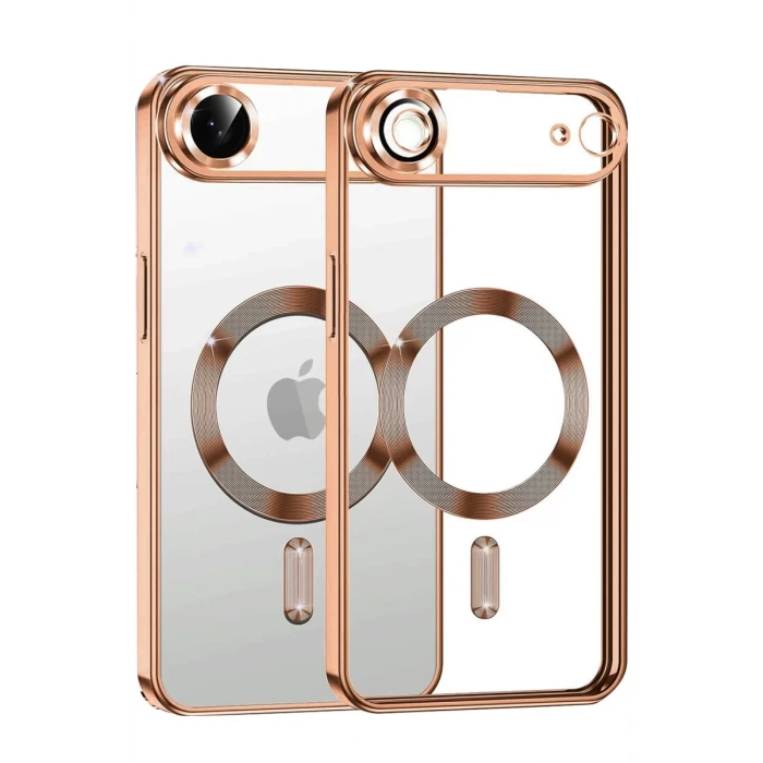 Newface Apple iPhone 17 Air Kross Magneticsafe Kapak - Turuncu