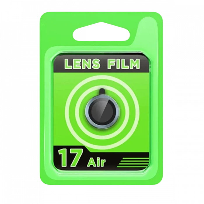 Newface Apple iPhone 17 Air Raze Metal Kamera Lens - Mavi