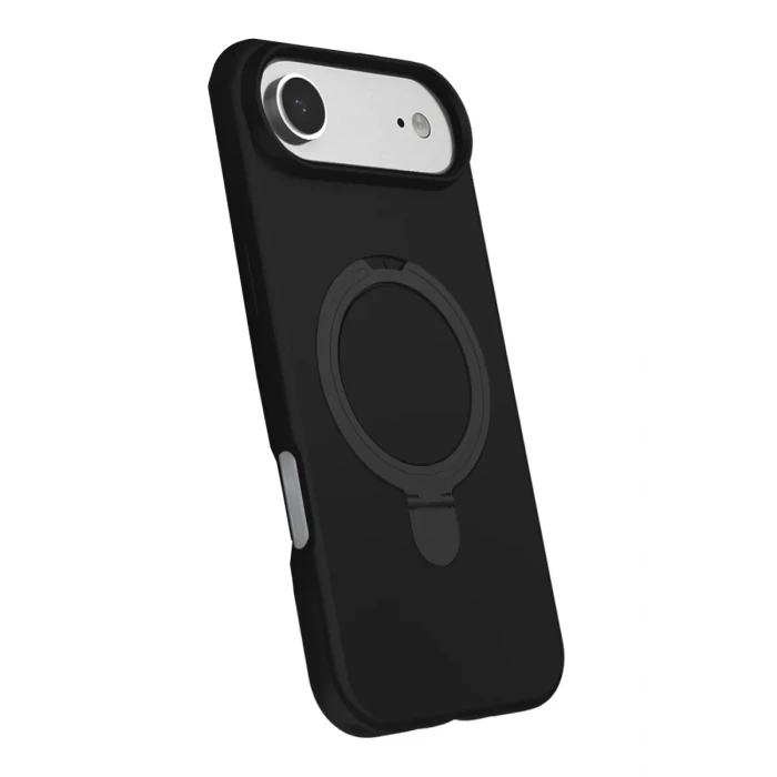 Newface Apple iPhone 17 Air Regal Magsafe Standlı Kapak - Siyah