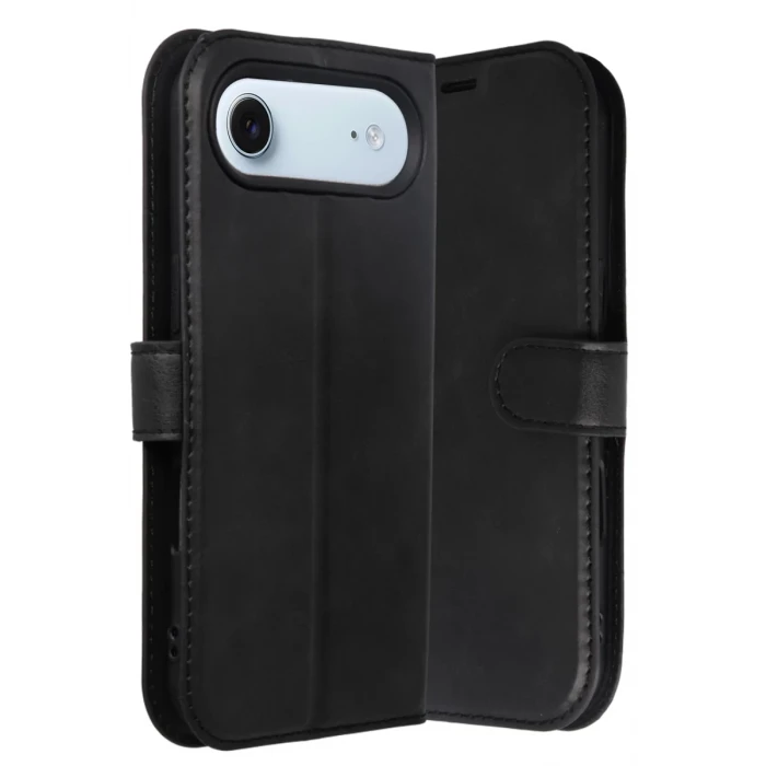 Newface Apple iPhone 17 Air Trend S Plus Kapaklı Kılıf - Siyah
