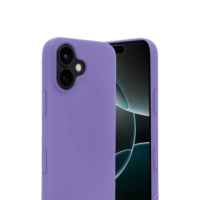 Newface Apple iPhone 17 First Silikon - Lila