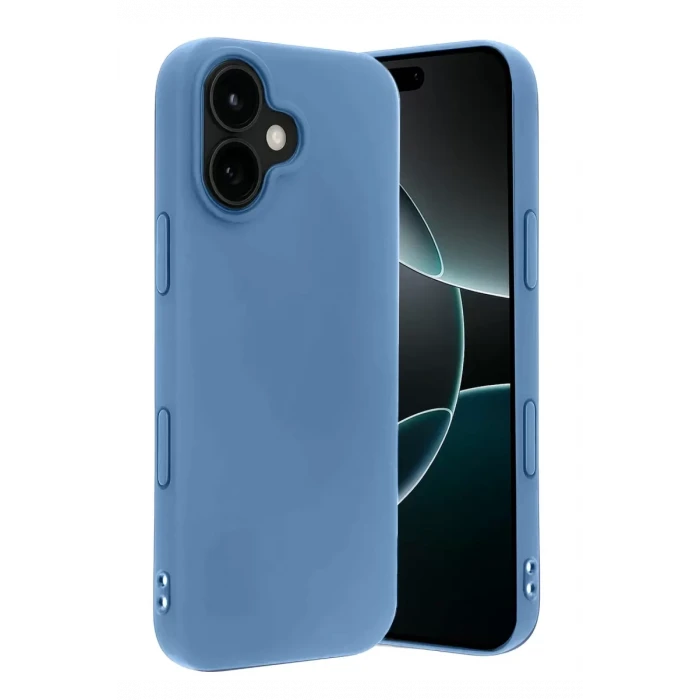 Newface Apple iPhone 17 First Silikon - Mavi