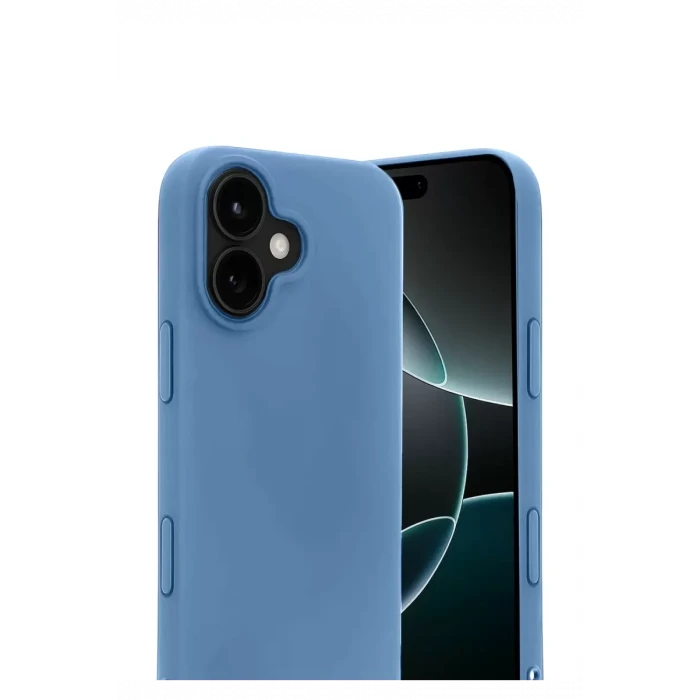 Newface Apple iPhone 17 First Silikon - Mavi