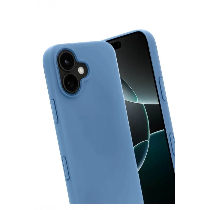 Newface Apple iPhone 17 First Silikon - Mavi