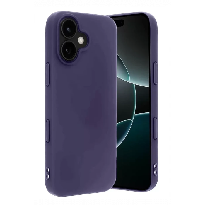 Newface Apple iPhone 17 First Silikon - Mürdüm