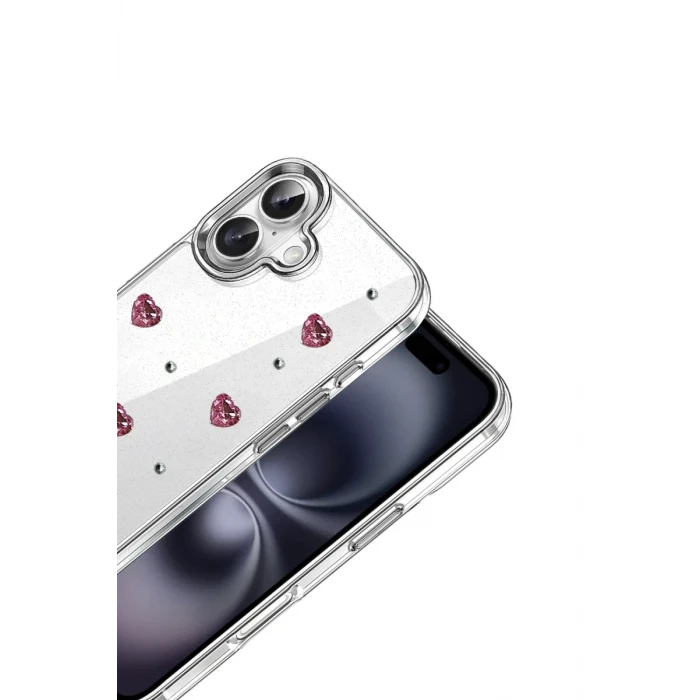 Newface Apple iPhone 17 Fiyonk Desenli Kapak - Desen 3