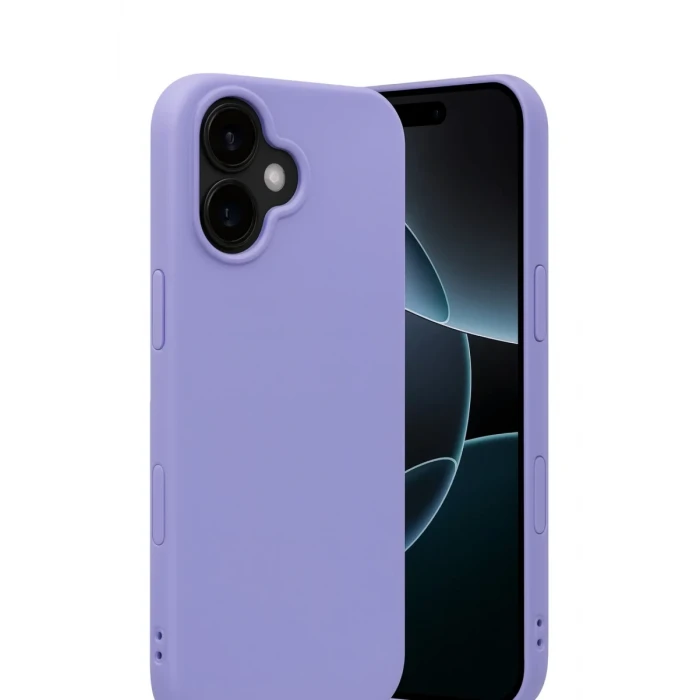 Newface Apple iPhone 17 Nano içi Kadife Silikon - Lila
