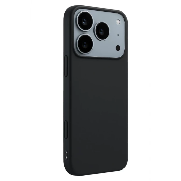Newface Apple iPhone 17 Pro First Silikon - Siyah