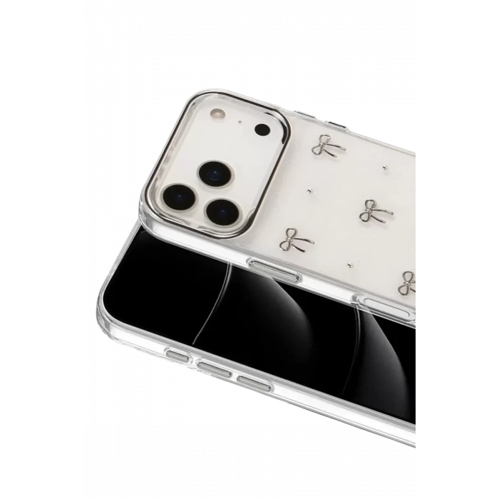 Newface Apple iPhone 17 Pro Fiyonk Desenli Kapak - Desen 5