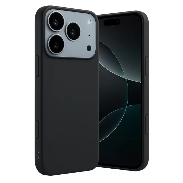 Newface Apple iPhone 17 Pro Max First Silikon - Siyah