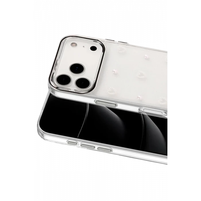 Newface Apple iPhone 17 Pro Max Fiyonk Desenli Kapak - Desen 10
