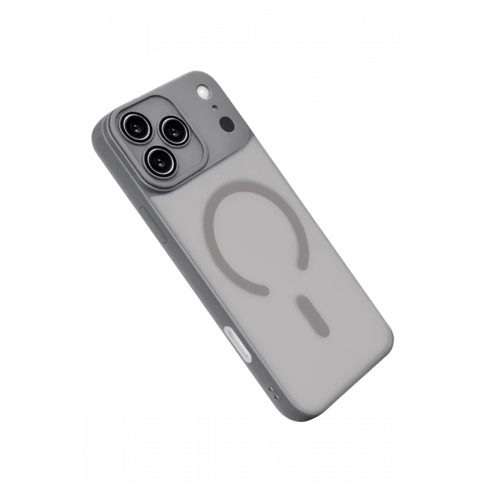 Newface Apple iPhone 17 Pro Max Jota Lensli Magsafe Kapak - Titan Gri