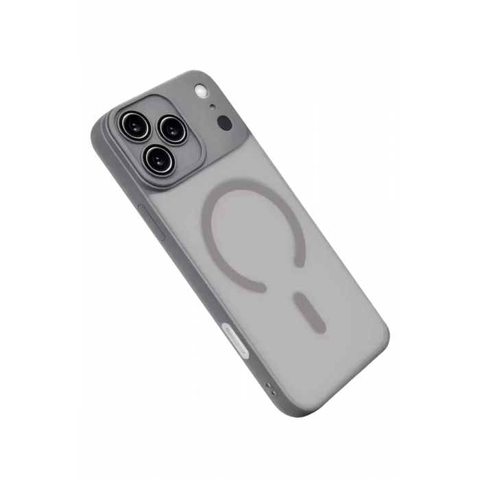 Newface Apple iPhone 17 Pro Max Jota Lensli Magsafe Kapak - Titan Gri