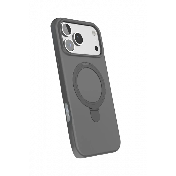 Newface Apple iPhone 17 Pro Max Regal Magsafe Standlı Kapak - Titan Gri