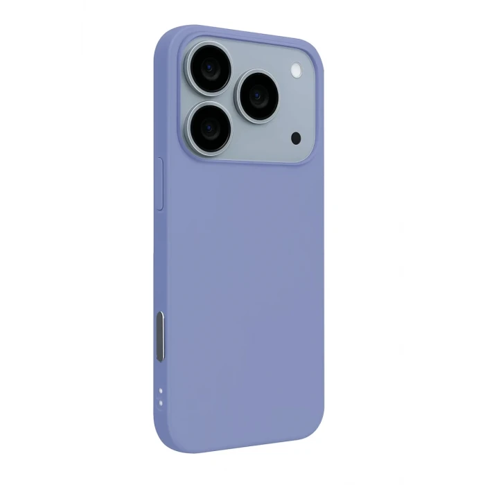 Newface Apple iPhone 17 Pro Nano içi Kadife Silikon - Lila