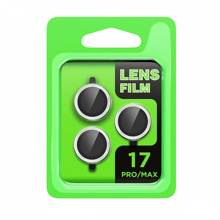 Newface Apple iPhone 17 Pro Raze Metal Kamera Lens - Gümüş