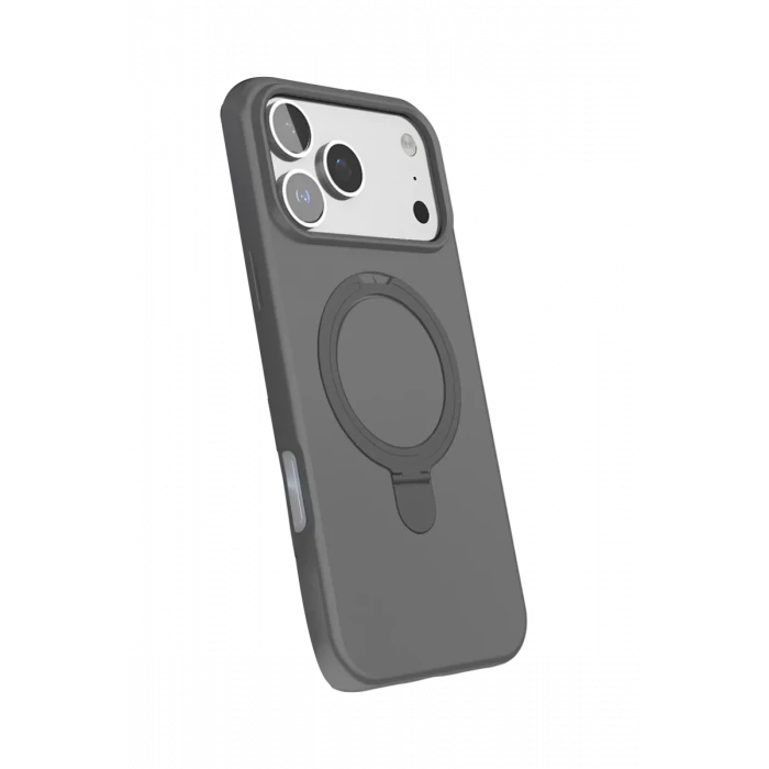 Newface Apple iPhone 17 Pro Regal Magsafe Standlı Kapak - Titan Gri