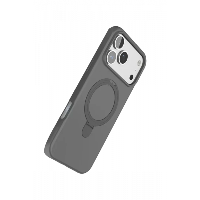 Newface Apple iPhone 17 Pro Regal Magsafe Standlı Kapak - Titan Gri